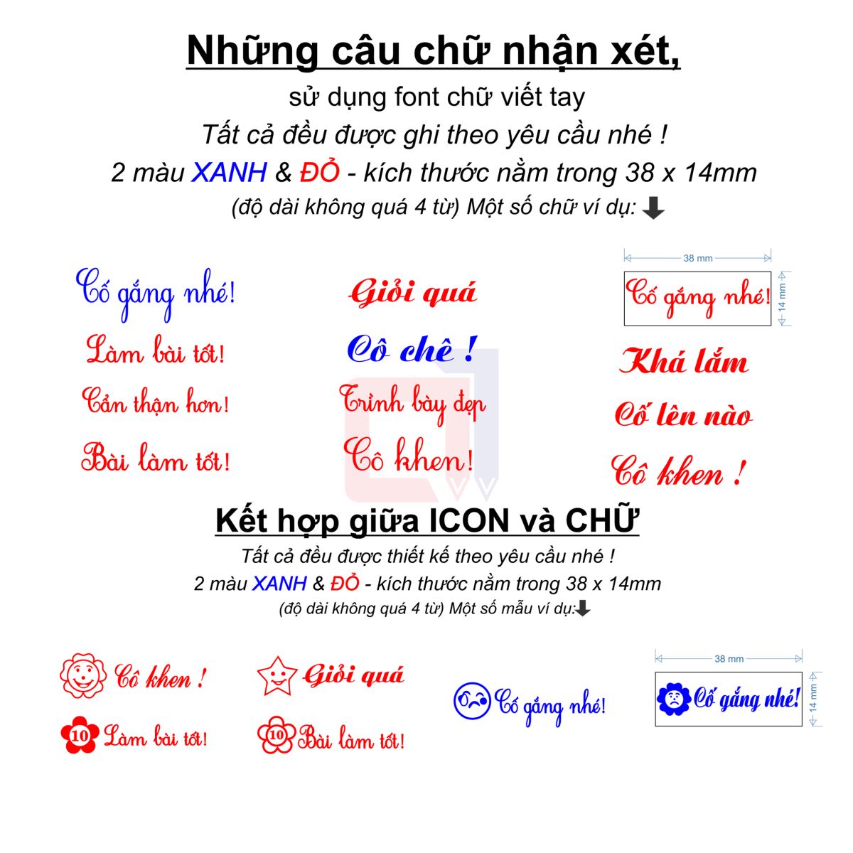 Mẫu câu nhận xét học sinh